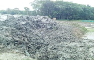 ভেকু হারুনের মাটি চুরির হিড়িক