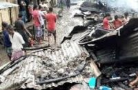 পটুয়াখালীতে আগুনে পুড়লো ৭ দোকান