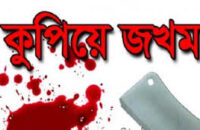 চরমোনাইতে একই পরিবারের দুই সদস্যকে কুপিয়ে জখম