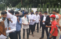 বরিশালে শিক্ষার্থীদের কোভিড টিকাদান কার্যক্রম শুরু