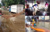 বরিশালের বিভিন্ন সড়কে রাতে মাছ শিকারের হিড়িক