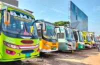 বরিশালসহ দক্ষিণাঞ্চল থেকে ঢাকা রুটে বাস বন্ধ