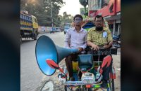 কর্মস্থলে ফেরা মানুষের যাত্রা নিরাপদ করতে বরিশালে নিসচার মাইকিং