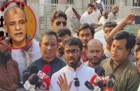 স্বরাষ্ট্র উপদেষ্টার পদত্যাগ দাবিতে মন্ত্রণালয় ঘেরাও, ৪৮ ঘণ্টার আলটিমেটাম