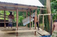 বরিশালে সরকারি খাল দখল; অবৈধ স্থাপনা উচ্ছেদ