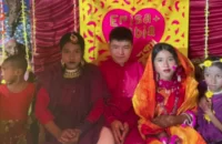 ভোলায় বেড়াতে এসে বন্ধুর বোনকে বিয়ে করলেন চীনা যুবক