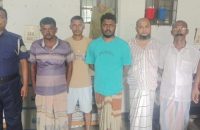 কুয়াকাটায় আবাসিক হোটেলে জুয়ার আসর থেকে ৫ জন গ্রেপ্তার