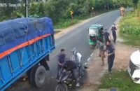 ট্রাকের নিচে পুলিশ সদস্য : ভাইরাল ভিডিও নিয়ে যা জানা গেল