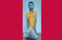 হিজলায় গাঁজা সহ আটক ১