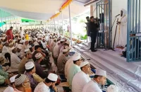 বরিশালে ঈদের প্রধান জামাত, দেশ ও জাতির কল্যাণ কামনা