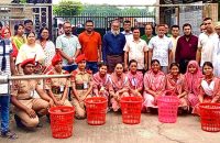 মডেল কলেজে শিক্ষার্থীদের গ্রাফিতি অংকন ও চিত্রাঙ্গন প্রতিযোগিতা