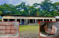 ঝালকাঠিতে পরীক্ষা চলাকালে মাদ্রাসা ভবনের পলেস্তারা খসে পড়ে ৭ শিক্ষার্থী আহত
