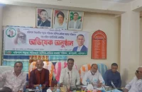বরিশাল বিভাগীয় সড়ক পরিবহন ও শ্রমিক সমন্বয় পরিষদের নব-গঠিত কার্যনির্বাহী কমিটির অভিষেক অনুষ্ঠিত