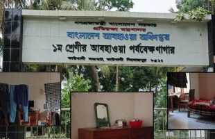‎পিরোজপুরে কোটি টাকার আবহাওয়া অফিস যেন ‘আবাসিক হোটেল’