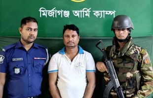 মির্জাগঞ্জে যৌথবাহিনীর অভিযানে চাঁদাবাজ ও মাদক কারবারী গ্রেপ্তার