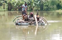 বরিশালে রাজনৈতিক ছত্রচ্ছায়ায় অবৈধভাবে বালু উত্তোলন