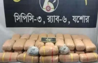 বেনাপোল সীমান্তে ৮৫ কেজি গাঁজাসহ আটক ১