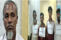 ভোলায় চুল কেটে নারীর গলায় জুতার মালা, বিএন‌পি নেতাসহ গ্রেফতার ৫