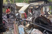 নেছারাবাদে অগ্নিকাণ্ডে বসতঘর ভস্মীভূত