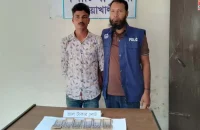 গলাচিপায় বিপুল সংখ্যক জাল টাকাসহ এক যুবক আটক