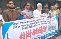 অর্ধ যুগেও শেষ হয়নি বামনা মডেল মসজিদের নির্মাণ কাজ