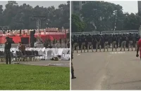 পুরো সংসদ ভবন ঘিরে রেখেছে নিরাপত্তা বাহিনী
