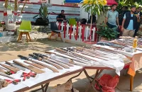 বিএনপি কর্মীর বাসা থেকে বিপুলসংখ্যক আগ্নেয়াস্ত্র উদ্ধার