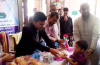 বাকেরগঞ্জে স্কুল ফিডিং কার্যক্রম শুরু