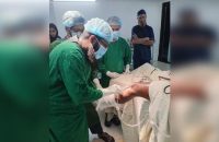 বরিশালে প্রথমবারের মতো হাটু না কেটে লিগামেন্ট ইনজুরির চিকিৎসা