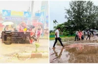 বরিশাল বিশ্ববিদ্যালয়ের সামনে বাড়ছে দুর্ঘটনার ঝুঁকি