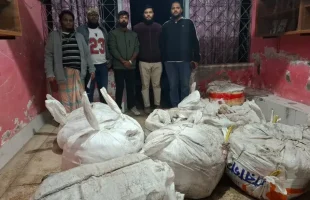 জাটকার সঙ্গে বৈধ মাছও জব্দ, বিতরণ করা হয় শিশু পরিবারে