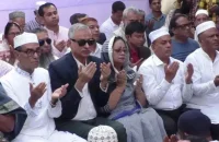 বরিশালে খালেদা জিয়ার রোগমুক্তি কামনায় মোনাজাত
