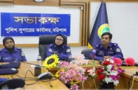 বরিশালে নবাগত পুলিশ সুপারের যোগদান