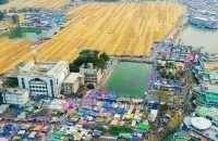 লাখো মুসল্লির পদচারণায় মুখর চরমোনাই দরবার শরিফ