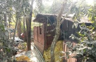 বরিশালে আদালতের আদেশ অমান্য করে বিরোধীয় জমিতে সরকারি কর্মচারীর ঘর নির্মাণ