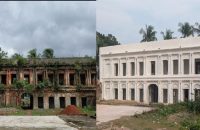 হারানো জৌলুস ফিরে পাচ্ছে লাকুটিয়া জমিদার বাড়ি