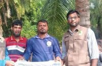 পটুয়াখালীতে শিকলে বেঁধে বিপন্ন প্রজাতির ভোদর পালন, অতঃপর উদ্ধার