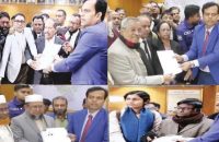 বরিশালে শেষ দিনে মনোনয়নপত্র জমা দিলেন প্রার্থীরা, সুষ্ঠু পরিবেশের প্রত্যাশা