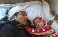 বরিশালে অবুঝ দুই সন্তানের সামনে গৃহবধূকে কুপিয়ে জখম