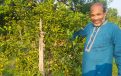 সমতল জমিতে কমলা চাষে সফল দশমিনার আনিছুর