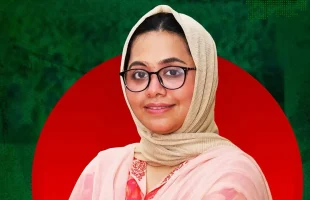 এনসিপি নেত্রীকে পুড়িয়ে হত্যার হুমকি