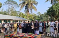 খালেদা জিয়ার জানাজায় গিয়ে নিহত বাউফলের নিরবের পরিবারের পাশে তারেক রহমান