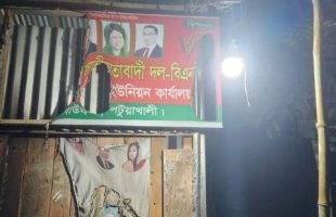 পটুয়াখালীতে দুর্বৃত্তের আগুনে পুড়ল বিএনপি কার্যালয়