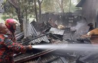 ঝালকাঠিতে বসতঘরে অগ্নিকাণ্ডে শিশু দগ্ধ, মসজিদে মাইকিং করে উদ্ধার