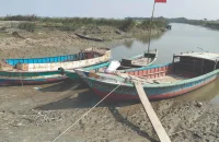 ৯ মাস ধরে বন্ধ খেয়া, ভোগান্তিতে হাজারো মানুষ