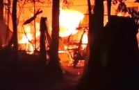 বরিশালে ভয়াবহ অগ্নিকাণ্ডে বসতঘর পুড়ে ছাই