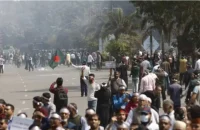 পে-স্কেলের দাবিতে যমুনা অভিমুখী মিছিলে লাঠিচার্জ, আহত ৩২