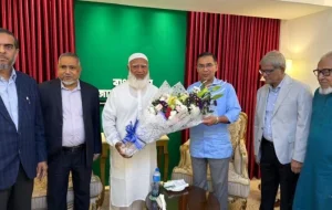 জামায়াত আমিরের বাসায় তারেক রহমান