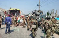 সেনা ট্রাক-বাস মুখোমুখি সংঘর্ষে নিহত ৩