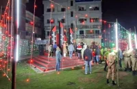 বাউফল কেন্দ্রীয় শহীদ মিনারে আলোকসজ্জা নিয়ে সমালোচনা